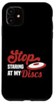 Coque pour iPhone 11 Ultimate Frisbee Stop Staring Disques