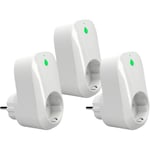 Shelly Plug, plug (white, pack of 3)