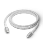 dbramante1928 - Re-Charge BRD Kabel – USB-C til Lightning, 1,2m – Hvit