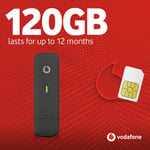 ZTE Vodafone 120GB Data Dongle - 365 Days