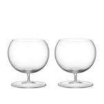 Orrefors - Geometry Cognac Glass 67 cl 2-Pack - Drinkglass - Claesson Koivisto Rune - Gjennomsiktig