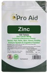 ZINC Tablets Supplement 50mg 100 Pack IMMUNE & SEXUAL Health MADE IN UK