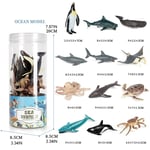 Ocean Animal Figurines 12 Pieces High Simulation Sea Animal Toys For Family❀