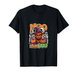 Funny Farm Halloween Shirt Moo Mean Boo Pumpkin Scary Night T-Shirt