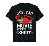 This Is My Christmas Movie Watching with Vintage Truck T-Shirt