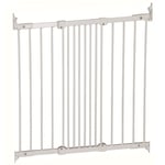 Safetots Stair Gate, Diagonal Fit Baby Gate, White, 67cm - 105.5cm