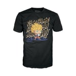 Funko Boxed Tee: Dragon Ball Z - Gohan/Goku - Large - (L) - T-Shirt - Vêtements - Idée de à Manches Courtes pour Les Adultes Les Hommes et Les Femmes - Produits Officiels