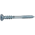 Essve Karmskrue karmmontasje senkehode torx stål ø: 6mm l: 70mm blankforsinket ant: 8stk