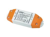 Goobay 30005, Elektronisk Transformator Till Belysning, Orange, Vit, Ip20, -20 - 45 ° C, Ce, Rohs Directive 2011/65/Eu [Ojeu L174/88-110, 01.07.2011, 15 W