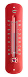 TFA Dostmann - 12.2051.05 – Thermomètre intérieur et extérieur Rouge métallisé