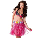 Boland 10102666 52420 Hawaiian Hula Skirt 45 cm Pink, Rose (US IMPORT)