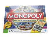 Monopoly Here & Now World Edition Electronic Banking Hasbro 2008 New & Sealed