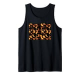 Tortoise Shell Pattern Art Wild Animals Pattern Lovers Tank Top