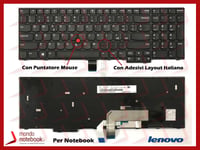 Clavier Notebook Lenovo THINKPAD E570 E575 (Avec Trackpoint) Avec Adhésifs