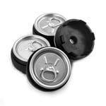 LUOERPI 4pcs 60mm 56mm Cans Car Wheel Center Caps Rims,Auto Emblem Hub Decoration