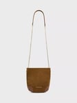 Gerard Darel Mini Charlotte Suede Shoulder Bag