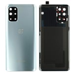 Oneplus 8T Coque Arrière Cadre De Logement Lentille De Caméra Argent Lunaire