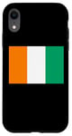 Coque pour iPhone XR Drapeau de la Côte d'Ivoire Fier Patriote Souvenir Fan Patriotique