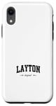 Coque pour iPhone XR Layton Design College Utah