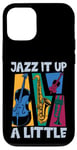 iPhone 15 Pro Jazz It Up A Little Loves Saxophone Music Lover Jazz Music Case