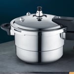 Exquisite Stainless Steel Stovetop Pressure Cooker for Cooking Beans