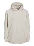 JACK & JONES Mens Altitude Hoodie Moonbeam L