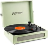 Fenton RP118C Briefcase Vinyl Record Player with Bluetooth Output & Built-in for