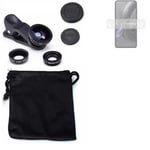 For Motorola Edge 30 Neo camera lens set macro wideangle fisheye extension