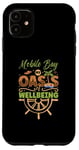 Coque pour iPhone 11 Mon oasis de bien-être Mobile Bay