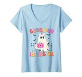 Womens Code Boo In The Er Nurse Halloween Boo V-Neck T-Shirt