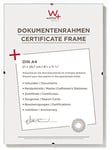 walther design cadre photo verre antireflet 21 x 29,7 cm (DIN A4) cadre porte-documents sans cadre RB130A