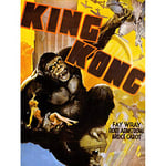 Wee Blue Coo Advertising Movie Film King Kong Classic Gorilla New York Horror Art Print Poster Wall Decor 12X16 Inch