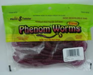 Mister Twister 6P20-04 Phenom Worms 6" Color Purple 20CT