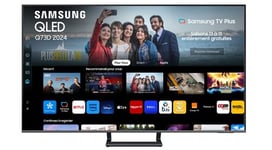 TV QLED Samsung TQ55Q73D 140 cm 4K Smart TV 2024 Noir