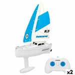 Radio-controlled boat Colorbaby Candle maker [2 Units]