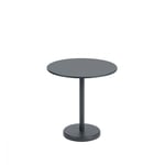 Muuto - Linear Cafébord Ø: 70 cm, Black