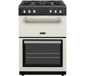 MONTPELLIER Mini Range MMRG60C 60 cm Gas Cooker - Cream, Cream