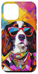 Coque pour iPhone 12 mini Pop-Art Épagneul Springer Anglais Mode Mignon Coloré