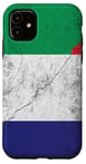 Coque pour iPhone 11 Drapeaux France & Côte d'Ivoire - Français Ivoirien