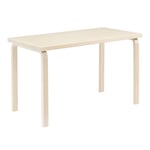 Artek - Aalto Table 80A, Birch veneer top, Natural lac - Ruokapöytä - Alvar Aalto - Puun värinen - Puu