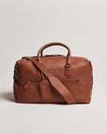 Polo Ralph Lauren Pebble Leather Duffle Bag Saddle Brown