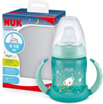 NUK First Choice Sippy Cup Night | 6-18 Months | 150 ml | Glow in the Green