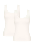 sloggi Organic Cotton Tank Top, Silk White