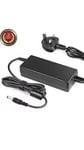 Advent Monza V100 Red Laptop Charger + 3 Pin Uk Power Cable