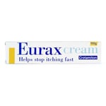 Eurax Itch Relief Cream, Ideal For Dry Skin Conditions, Allergic Rash, Chickenpox, Anti-Itch Cream, Hydrating Relief for Itchy, Irritated Skin, Dermatologist Recommended, 1 x 100g