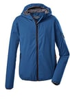 Killtec mens Veste softshell à capuche, compressible - Trin MN SOFTSHELL JCKT, azur, L, 36870-000