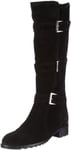 Buffalo London 1240 COW SPLIT 120345, Bottes femme - Noir-TR-GS, 37 EU