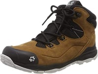 Jack Wolfskin Mtn Attack 3 Lt Texapore Mid K High Rise Hiking Shoes Unisex Kids’, Brown (Desert Brown/ Black 5228), 9 UK