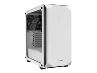 be quiet! Pure Base 500 Window - Tour - ATX - panneau latéral fenêtré (verre trempé) - pas d'alimentation (ATX / PS/2) - blanc - USB/Audio