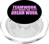 TEAMWORK MAKES THE DREAM WORK PopSockets PopGrip for MagSafe